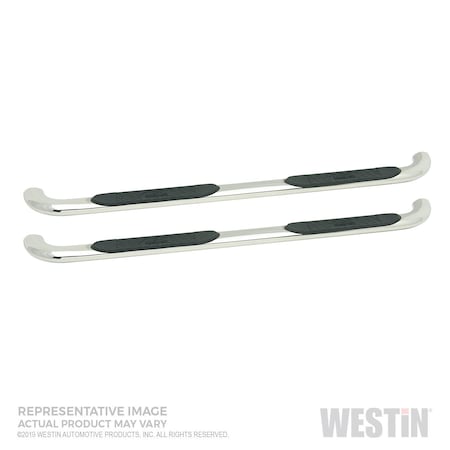 Westin Platinum 4 Oval Nerf Step Bars 21-4120